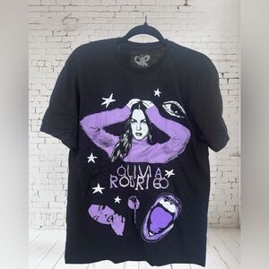 Olivia Rodrigo Graphic Tee NWOT | Various Sizes | Moody Pop Star Style 🎤🖤